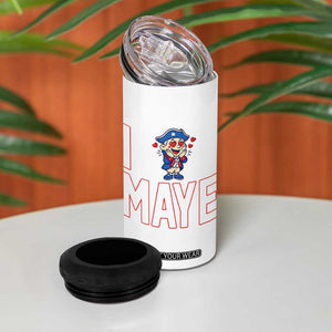 I Love Maye 4 in 1 Can Cooler Tumbler Funny QB Sport Fan TS12 Print Your Wear