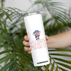 I Love Maye Skinny Tumbler Funny QB Sport Fan TS12 Print Your Wear