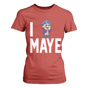 I Love Maye T Shirt For Women Funny QB Sport Fan TS12 Red Print Your Wear