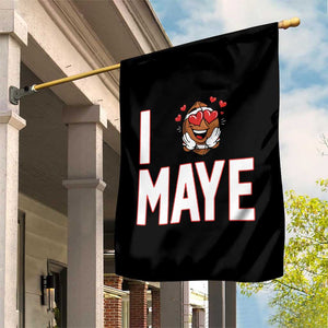 I Love Maye Garden Flag Football Lover Gift For NE Fan TS12 Print Your Wear