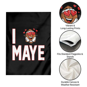 I Love Maye Garden Flag Football Lover Gift For NE Fan TS12 Print Your Wear