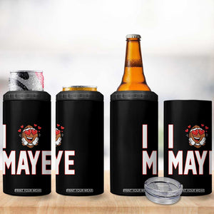 I Love Maye 4 in 1 Can Cooler Tumbler Football Lover Gift For NE Fan TS12 Print Your Wear