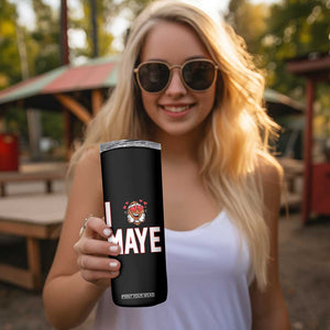 I Love Maye Skinny Tumbler Football Lover Gift For NE Fan TS12 Print Your Wear
