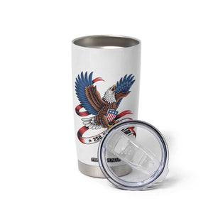 No Kings Tumbler Cup USA 250th Anniversary Freedom Eagle TS12 Print Your Wear