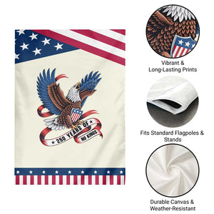 250 Years of No Kings Garden Flag USA 250th Anniversary Freedom Eagle TS12 Print Your Wear