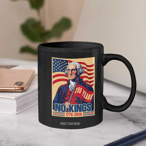 Funny George Washington Freedom Protest Coffee Mug No Kings TS12 Print Your Wear