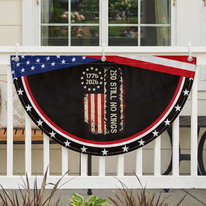 250 Still No Kings Patriotic Fan Flag Vintage American Flag Gift TS12 2pcs pack Classic Black Print Your Wear