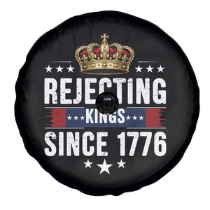 Rejecting Kings Since 1776 Spare Tire Cover Anti Authoritarian Protest TS12 Print Your Wear