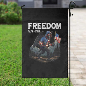 Patriotic Mothman Lover Garden Flag Funny USA 250 Anniversary Gift TS12 Print Your Wear