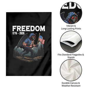 Patriotic Mothman Lover Garden Flag Funny USA 250 Anniversary Gift TS12 Print Your Wear