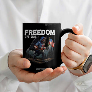 Patriotic Mothman Lover Coffee Mug Funny USA 250 Anniversary Gift TS12 Print Your Wear