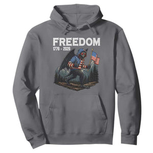 Patriotic Mothman Lover Hoodie Funny USA 250 Anniversary Gift TS12 Charcoal Print Your Wear