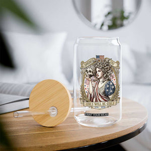 Feminist Medusa Girls Will Be Girls Glass Can USA 250 Anniversary Gift TS12 Print Your Wear