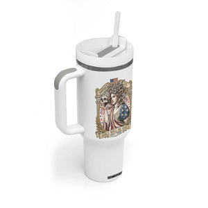Feminist Medusa Girls Will Be Girls Tumbler With Handle USA 250 Anniversary Gift TS12 Print Your Wear