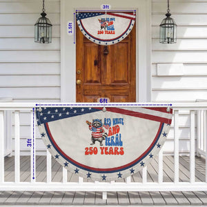 Funny Raccoon Lover Patriotic Fan Flag Red White And Feral 250 Years