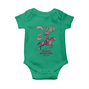 Funny Patriotic Cowboy Baby Onesie My Country Always Free USA Pride TS12 Irish Green Print Your Wear
