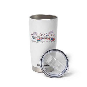 Patriotic Cat Lover Gift Tumbler Cup America 250 Anniversary TS12 Print Your Wear