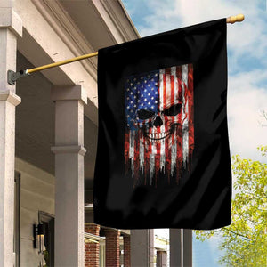 Patriotic Skull American Flag USA Pride Garden Flag TS12 Print Your Wear