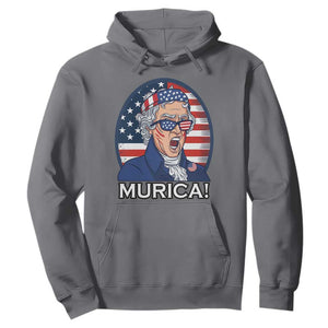 Funny Murica Thomas Jefferson Hoodie Founding Father Gift TS12 Charcoal Print Your Wear