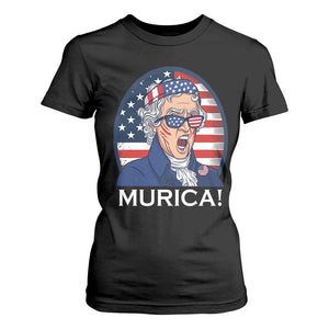 Funny Murica Thomas Jefferson T Shirt For Women Founding Father Gift TS12 Black Print Your Wear