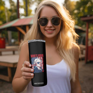 Funny Thomas Jefferson Skinny Tumbler Who Is Your Daddy TS12 Print Your Wear