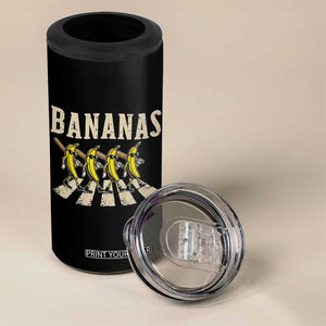 Retro Bananas Parody 4 in 1 Can Cooler Tumbler Funny Baseball Player Gift TS12 Print Your Wear
