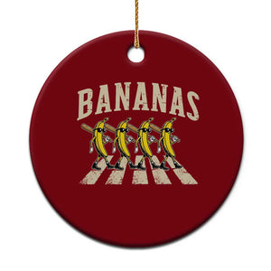 Retro Bananas Parody Ceramic Ornament Funny Baseball Player Gift TS12 1pc Red Print Your Wear