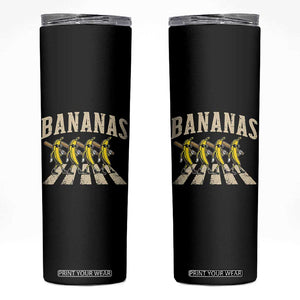 Retro Bananas Parody Skinny Tumbler Funny Baseball Player Gift TS12 Black Print Your Wear