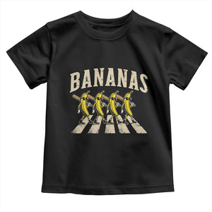 Retro Bananas Parody Toddler T Shirt Funny Baseball Player Gift TS12 Black Print Your Wear