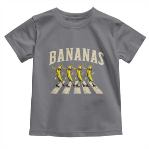 Retro Bananas Parody Toddler T Shirt Funny Baseball Player Gift TS12 Charcoal Print Your Wear