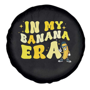 Funny In My Banana Era Graphic Spare Tire Cover Retro Fruit Lover TS12 Print Your Wear