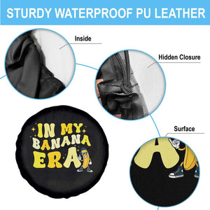 Funny In My Banana Era Graphic Spare Tire Cover Retro Fruit Lover TS12 Print Your Wear