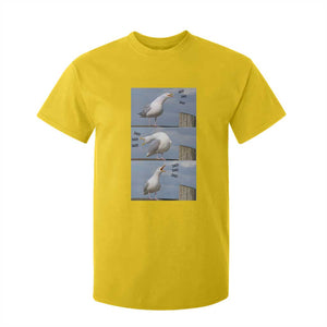 Funny Seagull Papa T Shirt For Kid Fathers Day Gift Ocean Life Dad Graphic TS12 Daisy Print Your Wear
