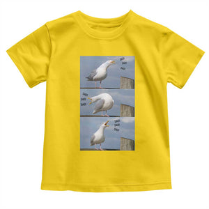 Funny Seagull Papa Toddler T Shirt Fathers Day Gift Ocean Life Dad Graphic TS12 Daisy Print Your Wear