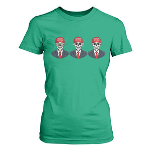 Skeleton See No Crimes Hear No Truth T Shirt For Women Funny Political Satire TS12 Irish Green Print Your Wear