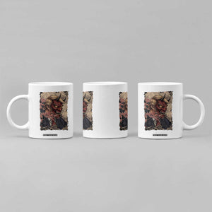 American Leader Oni Mask Japanese Ukiyoe Coffee Mug Political Parody Graphic TS12 Print Your Wear