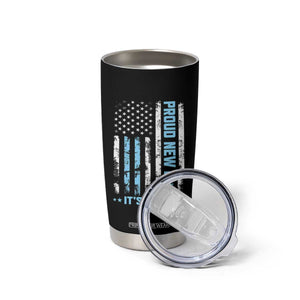 Proud New Dad Its A Boy Tumbler Cup Patriotic First Fathers Day Gift TS12 Print Your Wear