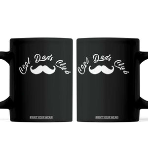 Cool Dad Club Coffee Mug Coolest Dad Ever Birthday Gift TS12 Black Print Your Wear