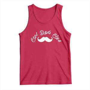 Cool Dad Club Tank Top Coolest Dad Ever Birthday Gift TS12 Red Print Your Wear