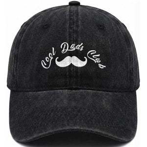 Cool Dad Club Washed Cotton Baseball Cap Coolest Dad Ever Birthday Gift TS12 Print Your Wear