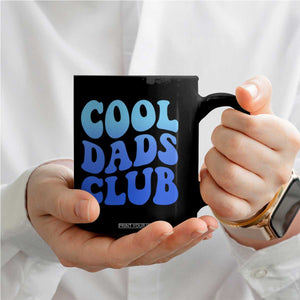 Cool Dads Club Blue Typography Coffee Mug Fathers Day Gift TS12 Print Your Wear
