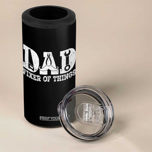 Handyman Dad Fixer Of Everything 4 in 1 Can Cooler Tumbler Funny Garage Papa TS12 Print Your Wear