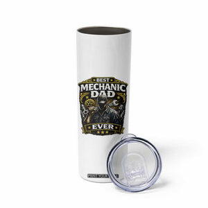 Best Mechanic Dad Ever Skinny Tumbler Auto Repair Fathers Day Graphic TS12 Print Your Wear