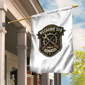 Mechanic Dad Legend In The Garage Garden Flag Funny Auto Repair Fathers Day Gift TS12 Print Your Wear