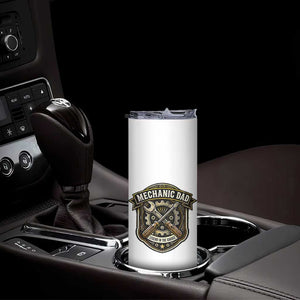 Mechanic Dad Legend In The Garage Skinny Tumbler Funny Auto Repair Fathers Day Gift TS12 Print Your Wear