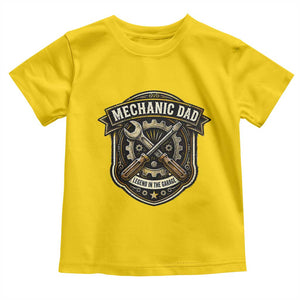 Mechanic Dad Legend In The Garage Toddler T Shirt Funny Auto Repair Fathers Day Gift TS12 Daisy Print Your Wear
