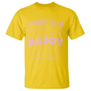 Promoted To Daddy 2026 New Girl Dad T Shirt First Time Fathers Day Gift TS12 Daisy Print Your Wear