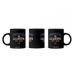 Patriotic Promoted To Grandpa Est 2026 Coffee Mug US Flag New Father Gift TS12 Print Your Wear