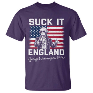 Funny 4th Of July George Washington T Shirt Suck It England