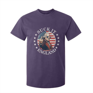 Funny George Washington Revolutionary War T Shirt For Kid Suck It England